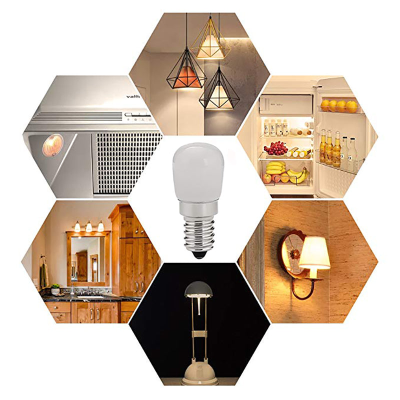 Mini LED Refrigerator Light Bulb E12/E14/B15