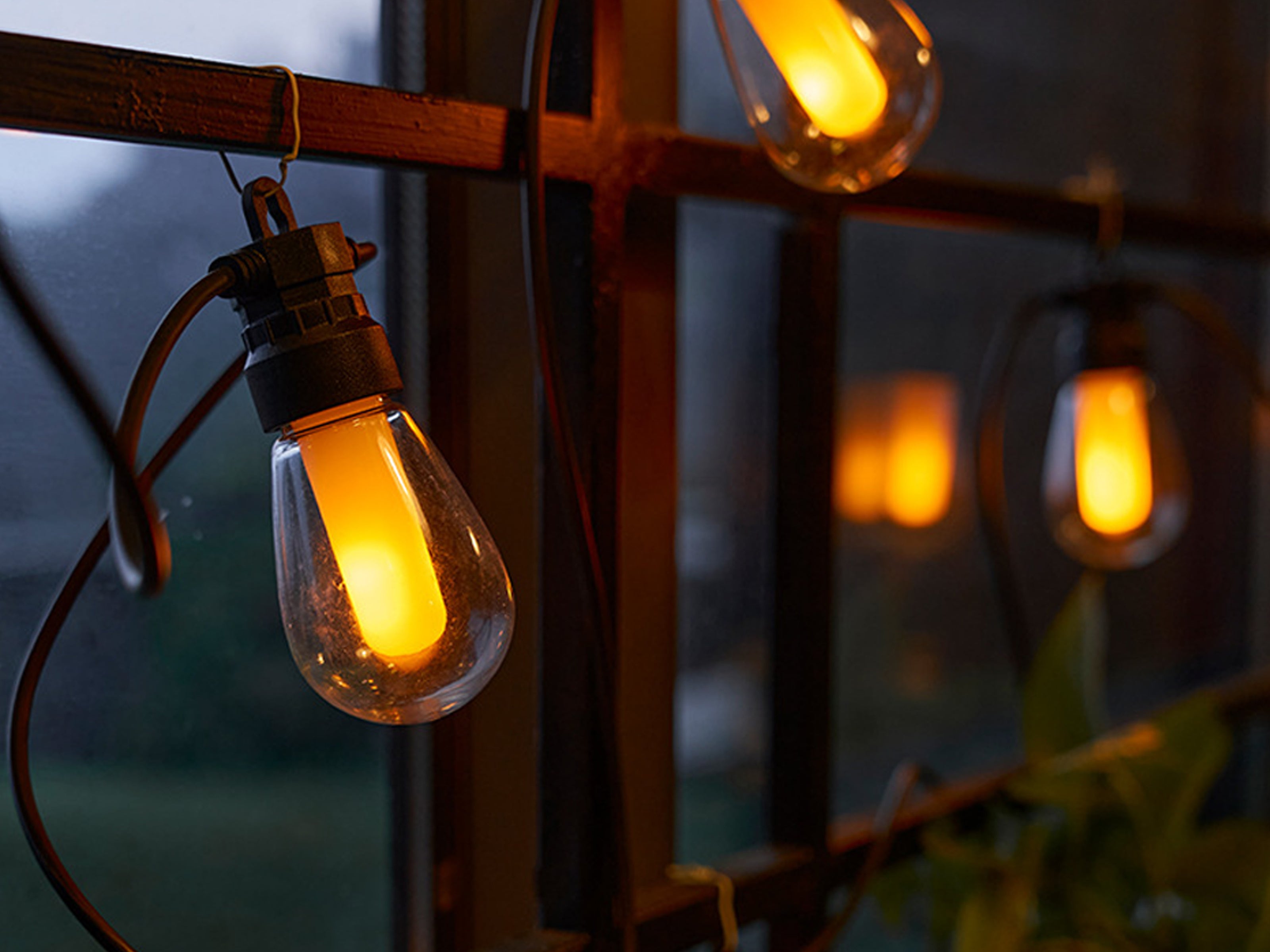 Flame String Lights
