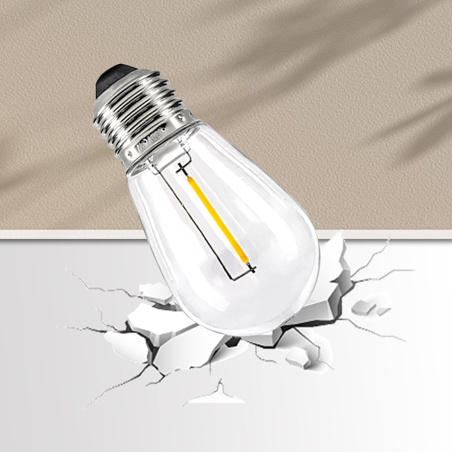 Shatterproof bulb