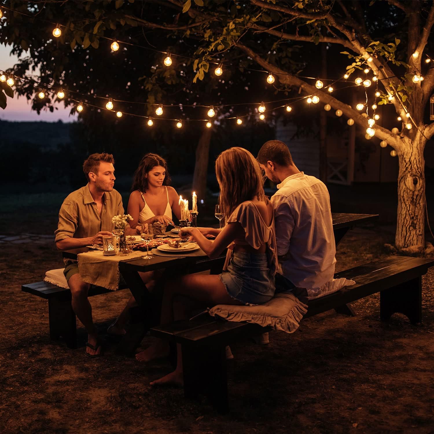 String Lights Outdoor Decoration