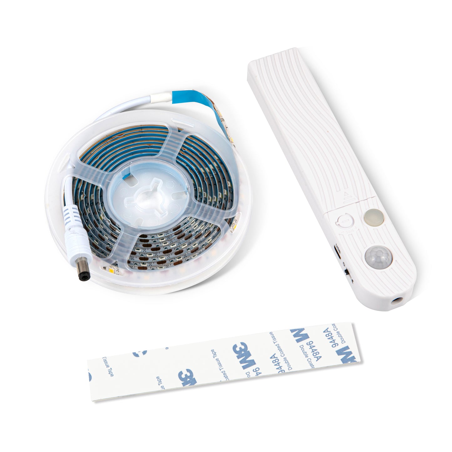 Battery LED Strip lights kit with remote control and adhesive tape for easy installation