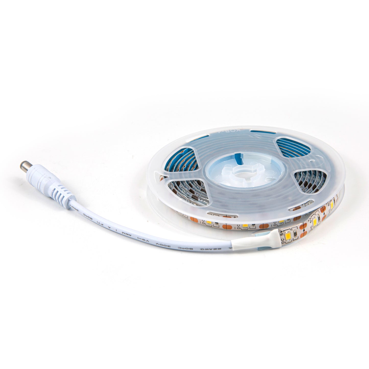 Battery LED Strip lights roll with white connector cable from Ningbo Fuaisi Electric Appliance Co Ltd