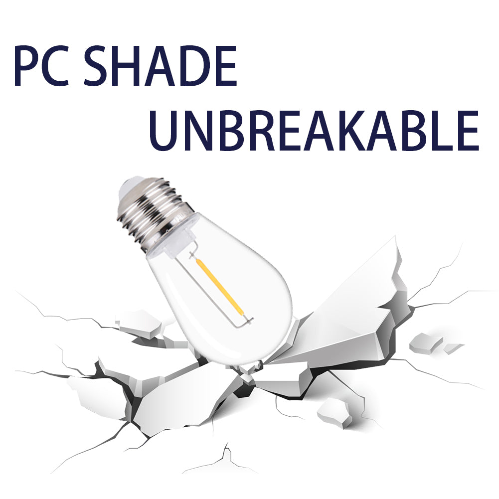 E27 LED outdoor bulb with unbreakable PC shade from Ningbo Fuaisi Electric Appliance Co., Ltd