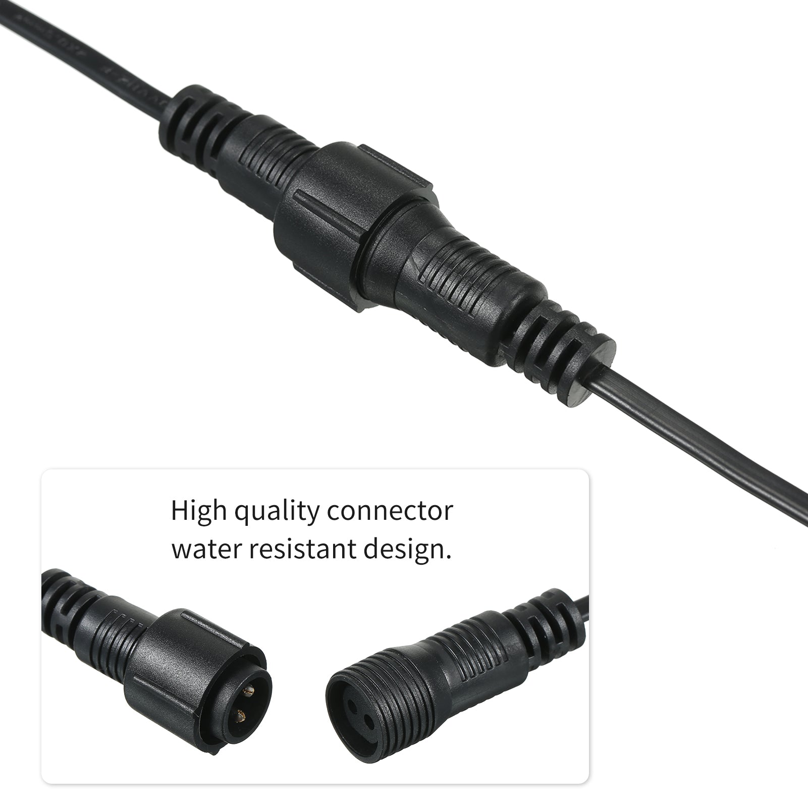 Water resistant extension wire with high quality connector by Ningbo Fuaisi Electric Appliance Co. Ltd