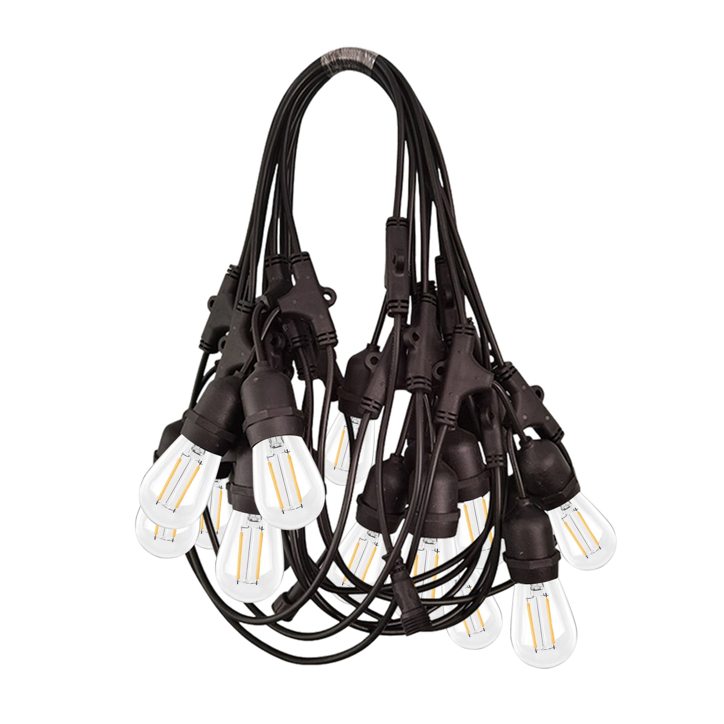 Ningbo Fuaisi LED Outdoor Lights String with 15 Bulbs for Decorative Outdoor Lighting Solutions