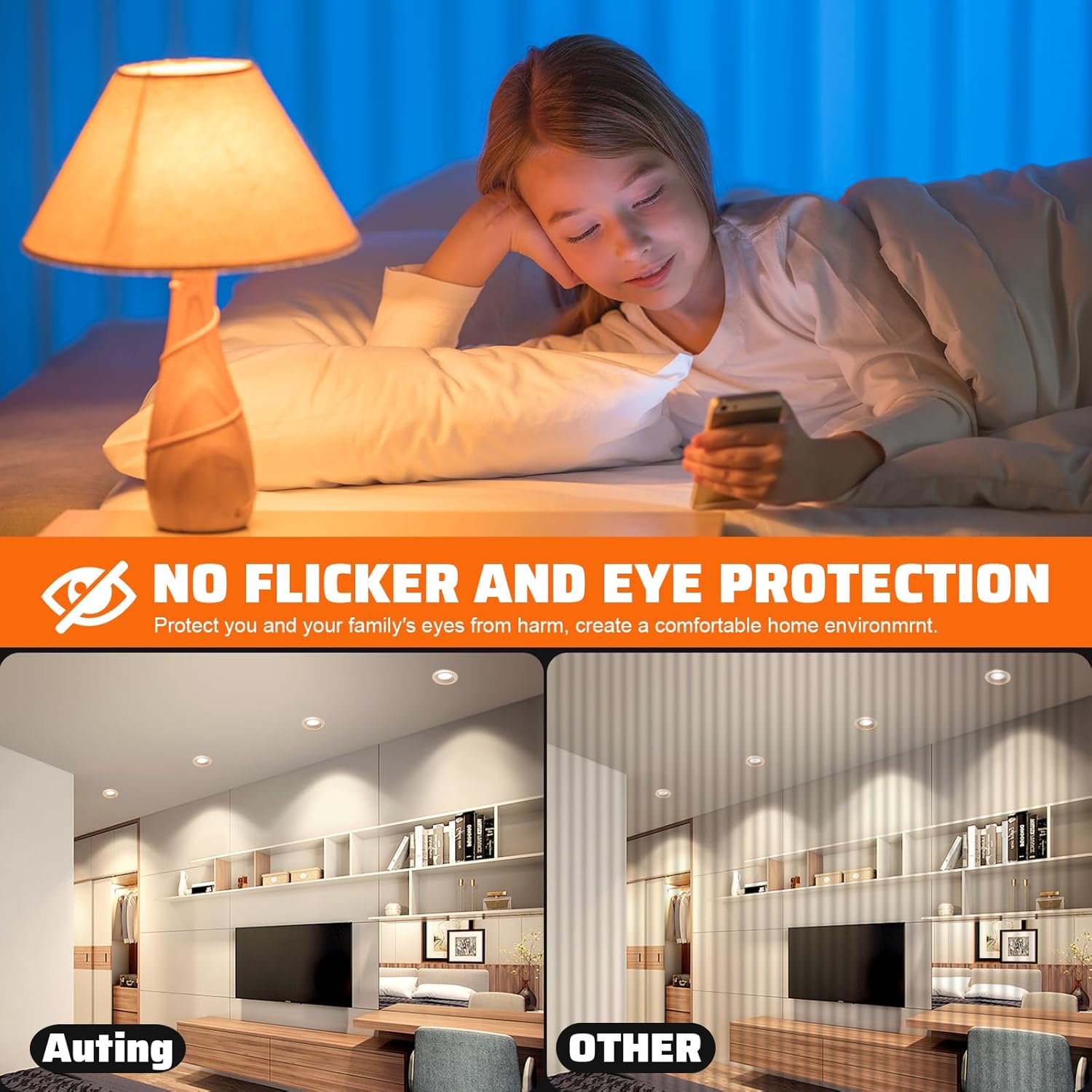 MR16 LED Spotlight Bulb by Ningbo Foroureyes Electric with no flicker and eye protection for comfortable home lighting