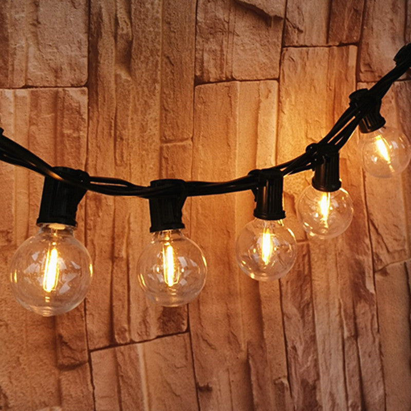 solar christmas string lights