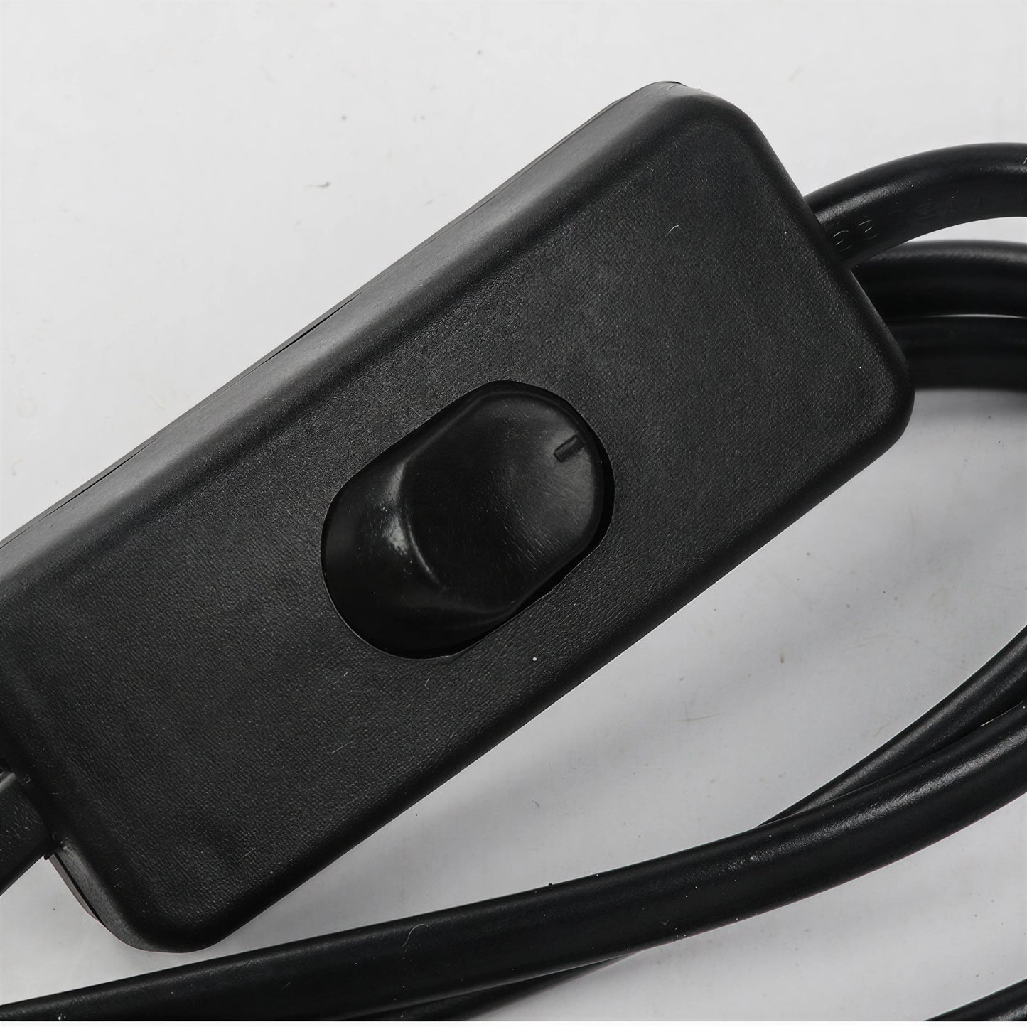 US EU Plug LED Light Switch Power Cable 1.8m with 303 Inline on Off Switch for Desk Lamp E14 E27 Plastic Lamp Holder Black White