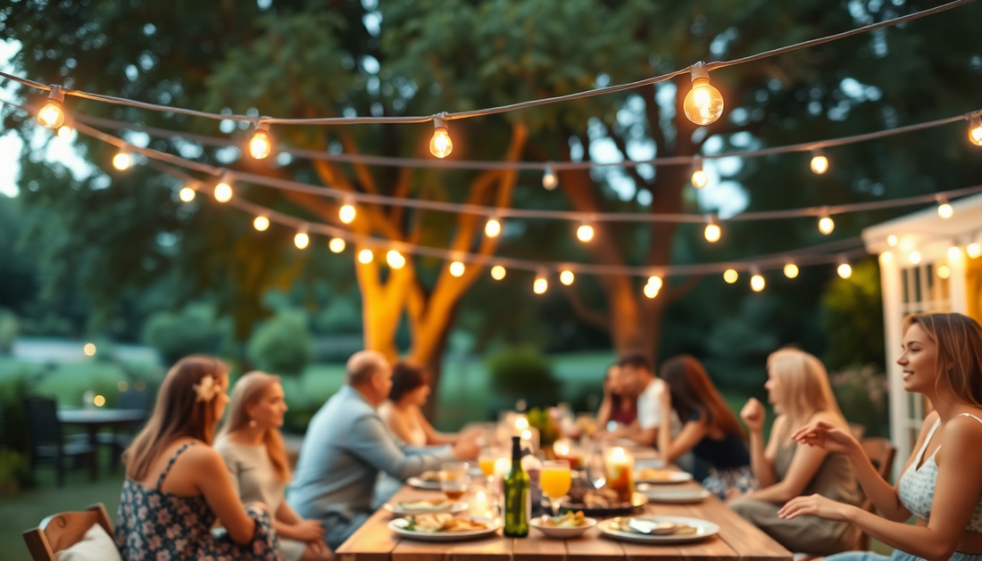Best Outdoor LED Lighting Ideas for Parties and Gatherings