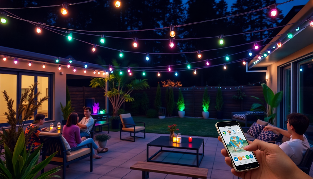 Creative Ideas for Decorating Your Outdoor Space with LED String Lights