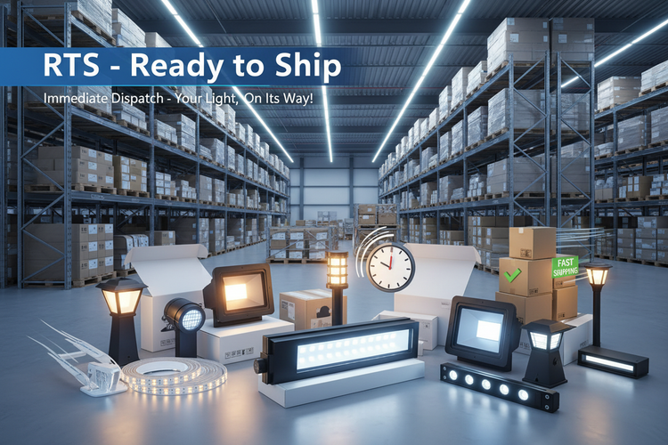 RTS PRODUCT Series Featuring Ready to Ship Lighting Solutions for Quick Dispatch and Reliable Quality