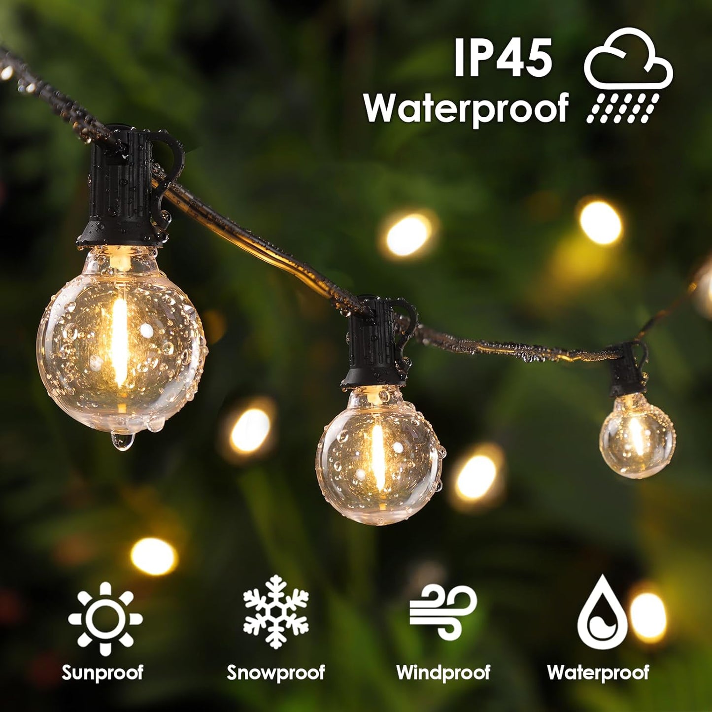 24V G40 LED Garden Decoration Outdoor Lights