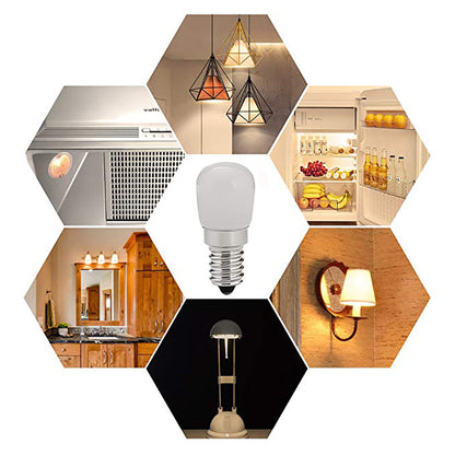 Mini LED Refrigerator Light Bulb E12/E14/B15