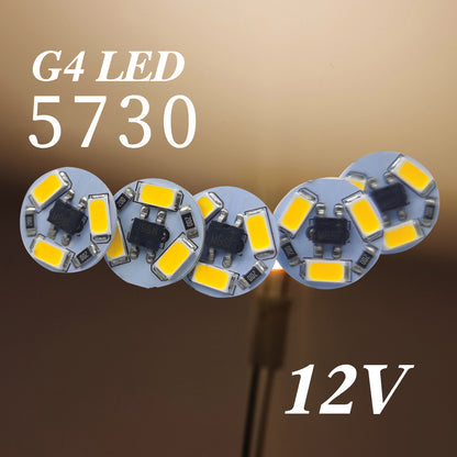 12V G4 Led bulb with 5730 LED chips by Ningbo Foroureyes Electric Co., Ltd. for energy-efficient lighting