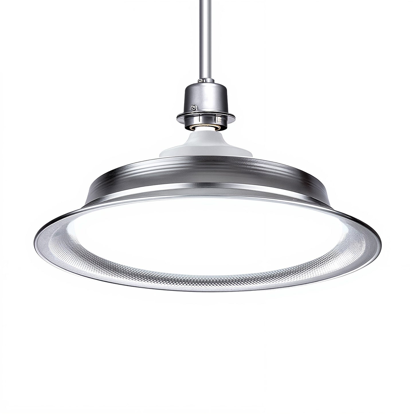 Ultra Bright LED High Bay Light Waterproof Dustproof Industrial Ceiling Lamp for Warehouse Factory Workshop Lighting