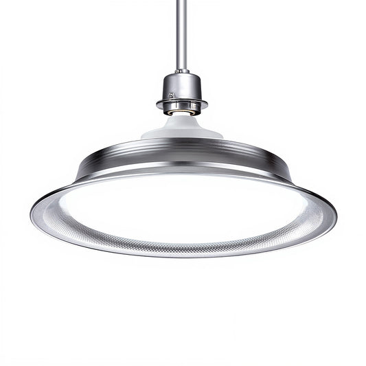 Ultra Bright LED High Bay Light Waterproof Dustproof Industrial Ceiling Lamp for Warehouse Factory Workshop Lighting