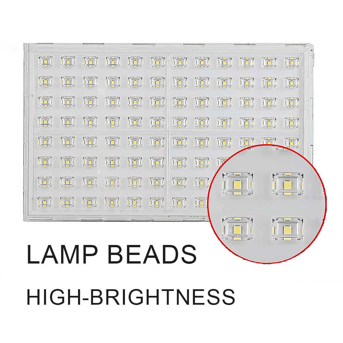 LED Flood Light Outdoor 50W 100W 200W 400W 600W Waterproof High Brightness Security Lighting for Garden Yard Building