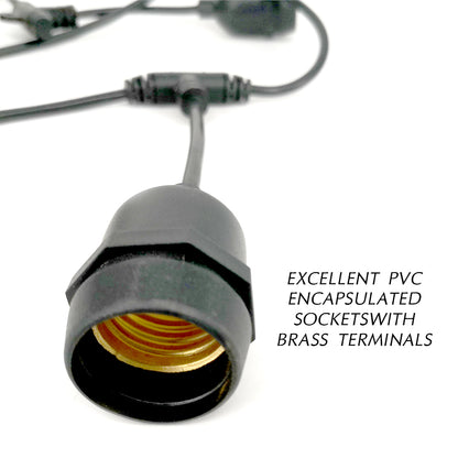 Waterproof Fairy Lights for Patio, Garden