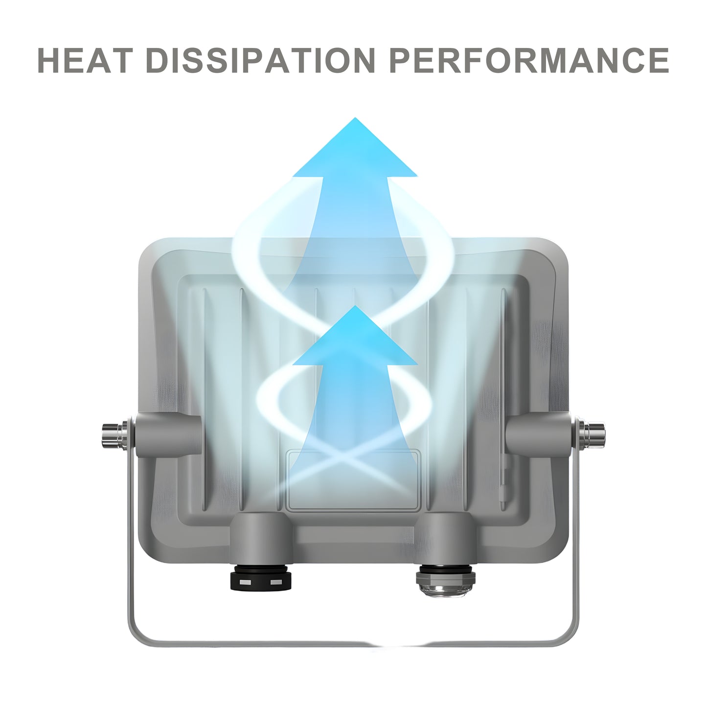 Outdoor LED Flood Light IP66 Waterproof High Lumen Security Lighting for Garden Yard Warehouse Building