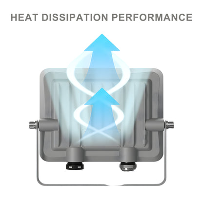 Outdoor LED Flood Light IP66 Waterproof High Lumen Security Lighting for Garden Yard Warehouse Building