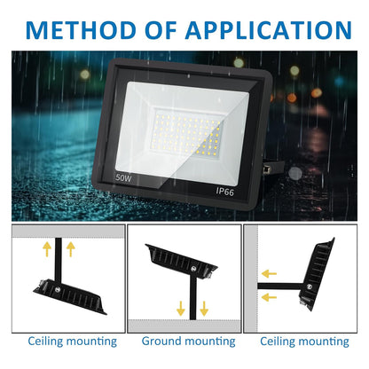 10W 20W 30W 50W 100W 150W 200W 300W 400W 500W 600W LED Floodlight for Outdoor Lighting