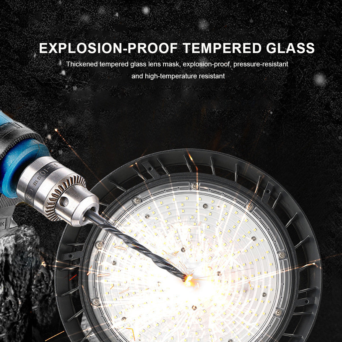 High Efficiency LED UFO High Bay Light for Warehouse, Factory & Gym – Energy Saving Industrial Lighting