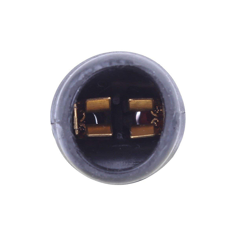 T10 Car Light Socket Holder with 15cm Red Black Wire Soft Base for Automotive LED or Halogen Indicator Parking Interior Lights