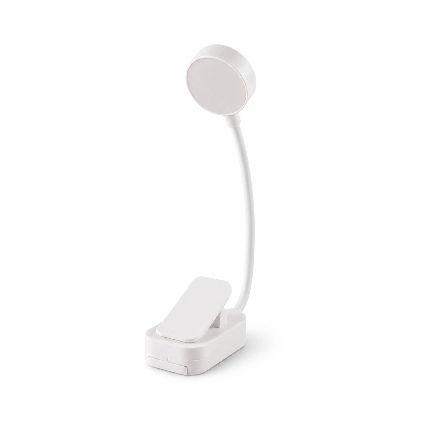 Mini LED Clip-On Reading Light 3 Color Modes Battery Powered Book Light for Bed Reading Study Travel