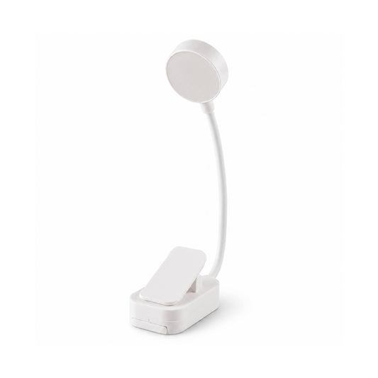 Mini LED Clip-On Reading Light 3 Color Modes Battery Powered Book Light for Bed Reading Study Travel