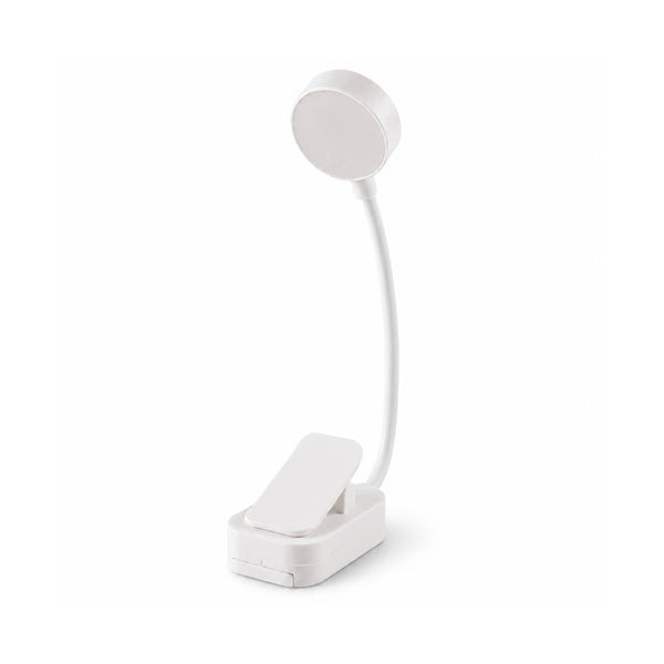 Mini LED Clip-On Reading Light 3 Color Modes Battery Powered Book Light for Bed Reading Study Travel