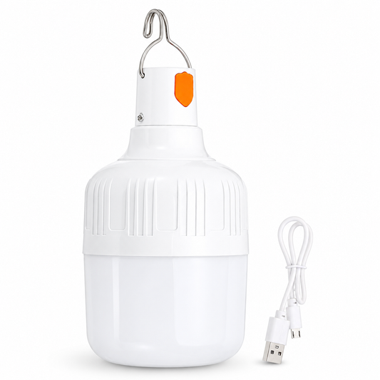 8W Outdoor USB Rechargeable LED Lamp Bulbs High Brightness Emergency Light Hook Up Camping Fishing Portable Lantern Night Lights