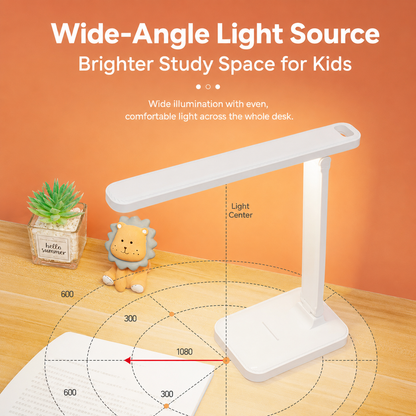 LED Desk Lamp 3 Levels Dimmable Touch Night Light USB 5v Eye Protection Foldable Table Lamp for Bedroom Bedside Desk