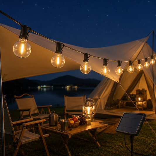30m Big Ball Led Solar Fairy String Lights