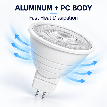Dimmable MR16 GU5.3 LED Spotlight Bulb 5W or 7W AC 220V