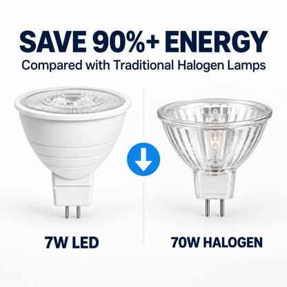 Dimmable MR16 GU5.3 LED Spotlight Bulb 5W or 7W AC 220V