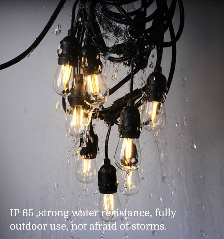 Waterproof Fairy Lights for Patio, Garden