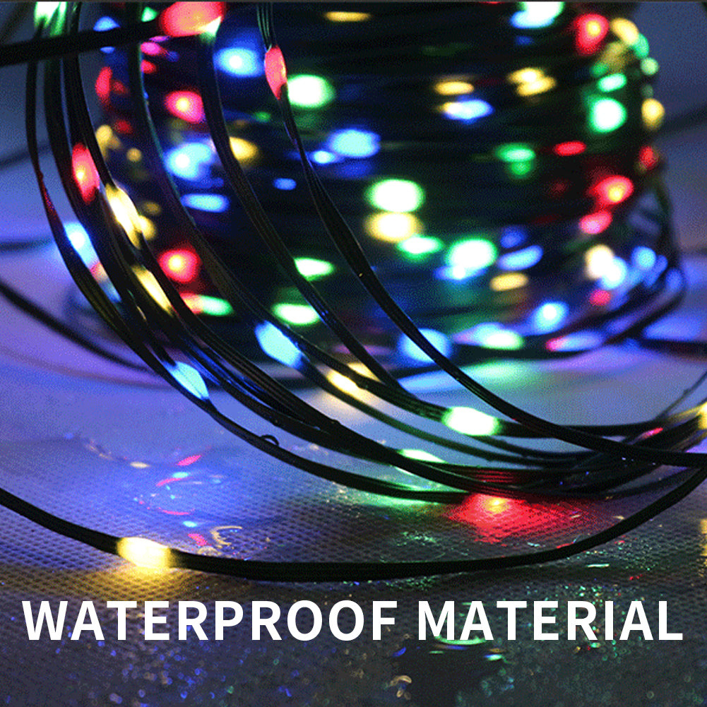 Colorful Festoon String Lights in Waterproof Material for Outdoor Events and Celebrations