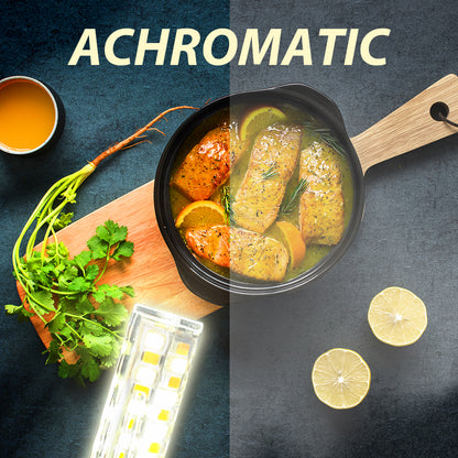 Ningbo Foroureyes LED bulb for indoor lighting, illuminating a vibrant cooking scene with fresh ingredients