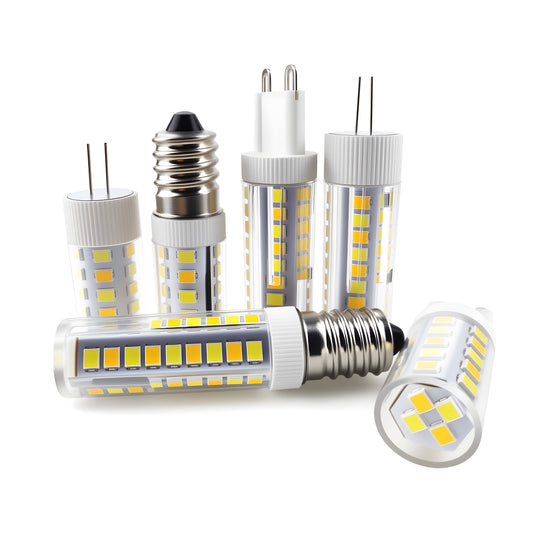 Variety of Ningbo Foroureyes Electric LED bulbs for indoor lighting in multiple sizes and types