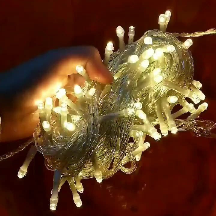 LED Christmas Lights on a String, Perfect for Holiday Decoration and Festive Events