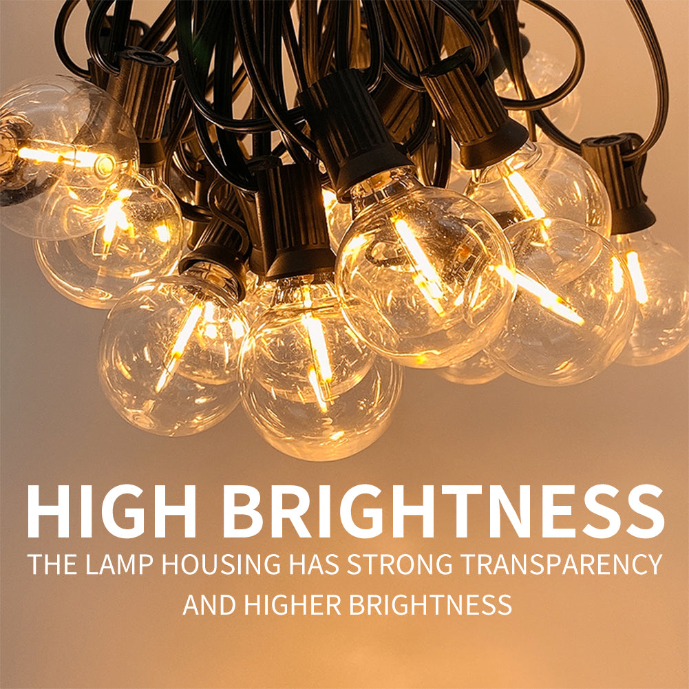 Ningbo Foroureyes Electric Co Solar Fairy Lights with high brightness and transparent lamp housing for outdoor decor