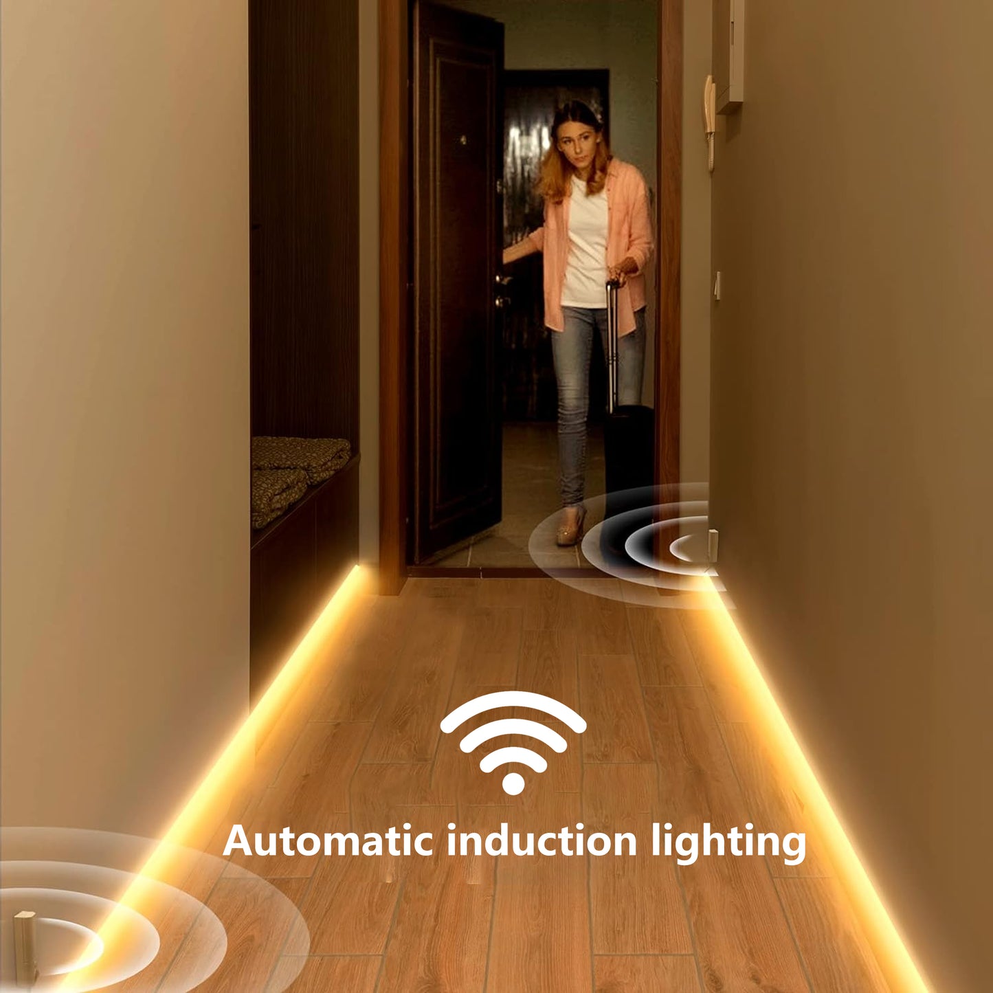 Ningbo Fuaisi LED Strip Lights with automatic induction lighting for hallway illumination