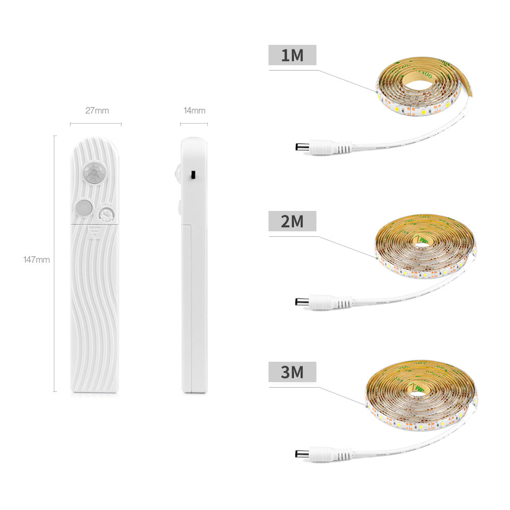 Ningbo Fuaisi LED Strip Lights in various lengths of 1M, 2M, and 3M with easy USB connection