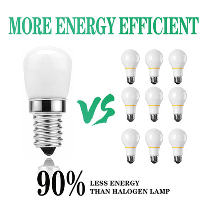 ForoureyesLighting Refrigerator Light Bulb with energy-efficient design, saving 90% more energy than halogen lamps