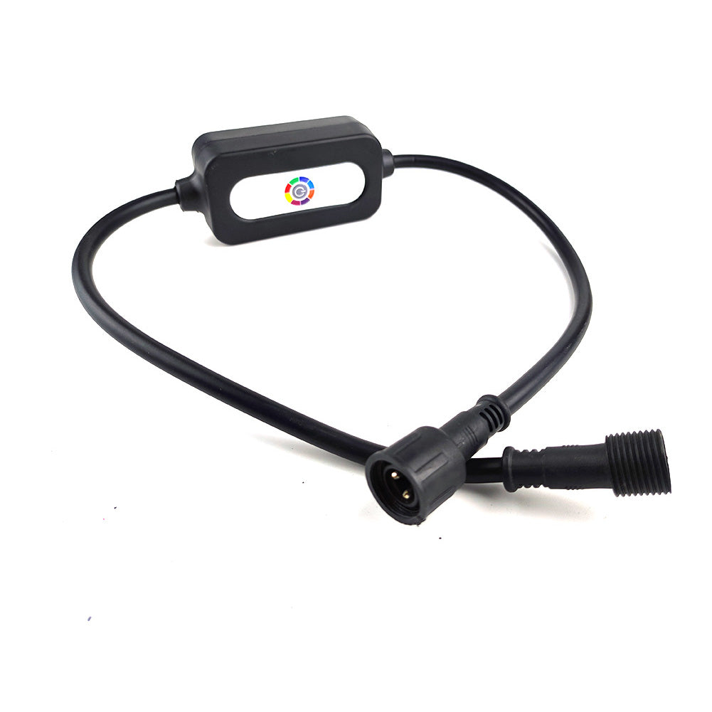 Tuya controller adapter cable with black connectors and control box by Ningbo Fuaisi Electric Appliance Co Ltd