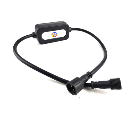Tuya controller adapter cable with black connectors and control box by Ningbo Fuaisi Electric Appliance Co Ltd