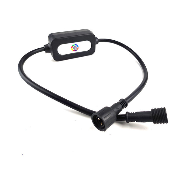Tuya controller adapter cable with black connectors and control box by Ningbo Fuaisi Electric Appliance Co Ltd