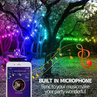 Tuya controller adapter with built-in microphone syncing smart home party lights to music