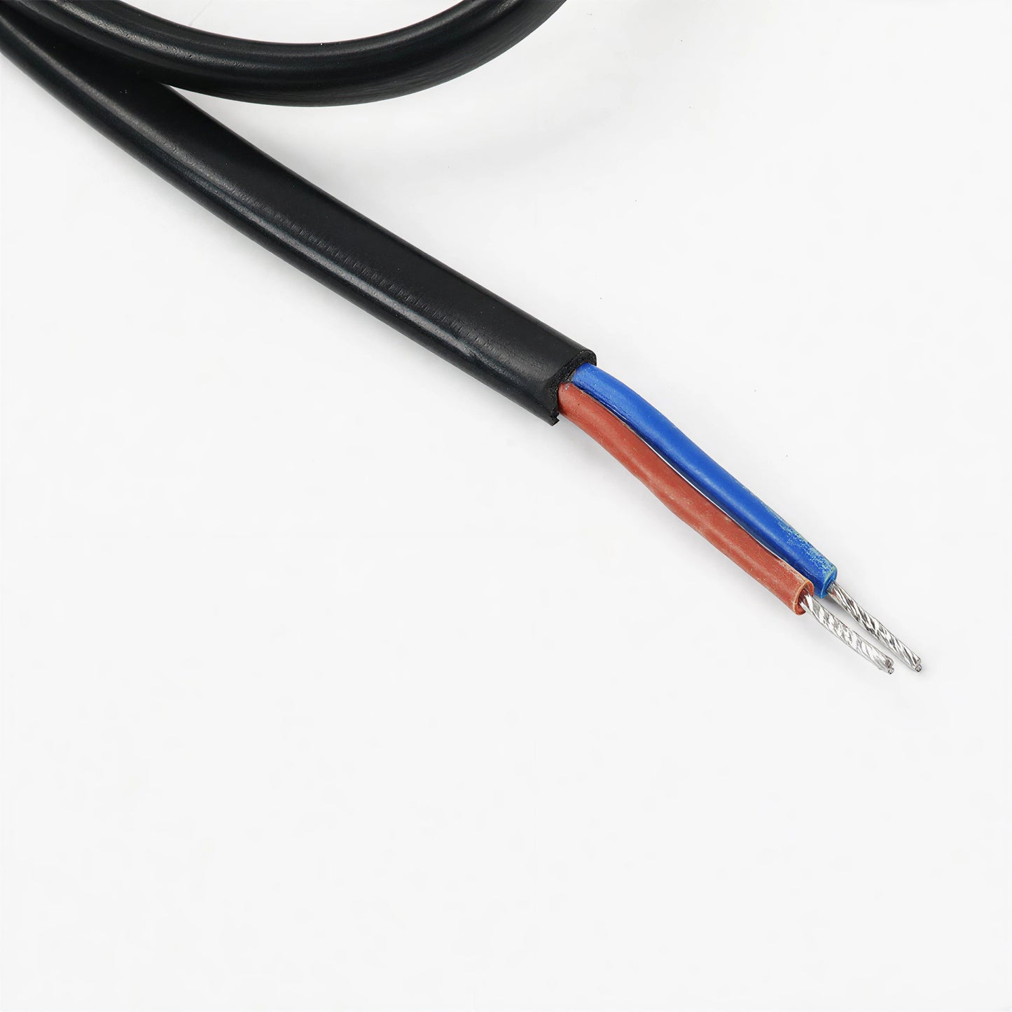 US EU Plug LED Light Switch Power Cable 1.8m with 303 Inline on Off Switch for Desk Lamp E14 E27 Plastic Lamp Holder Black White