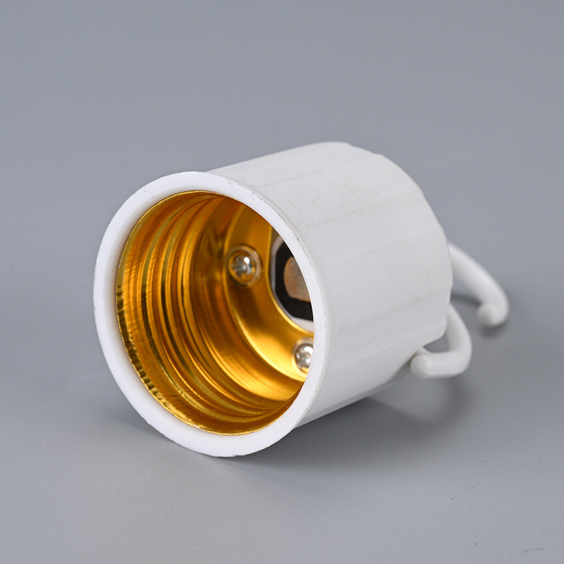 Portable E27 Bulb Socket with Switch and Hook